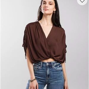 Free People Rachel Silky Top